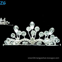 Stylish A Level Crystal Girls Dance headpiece Crystal wedding crown